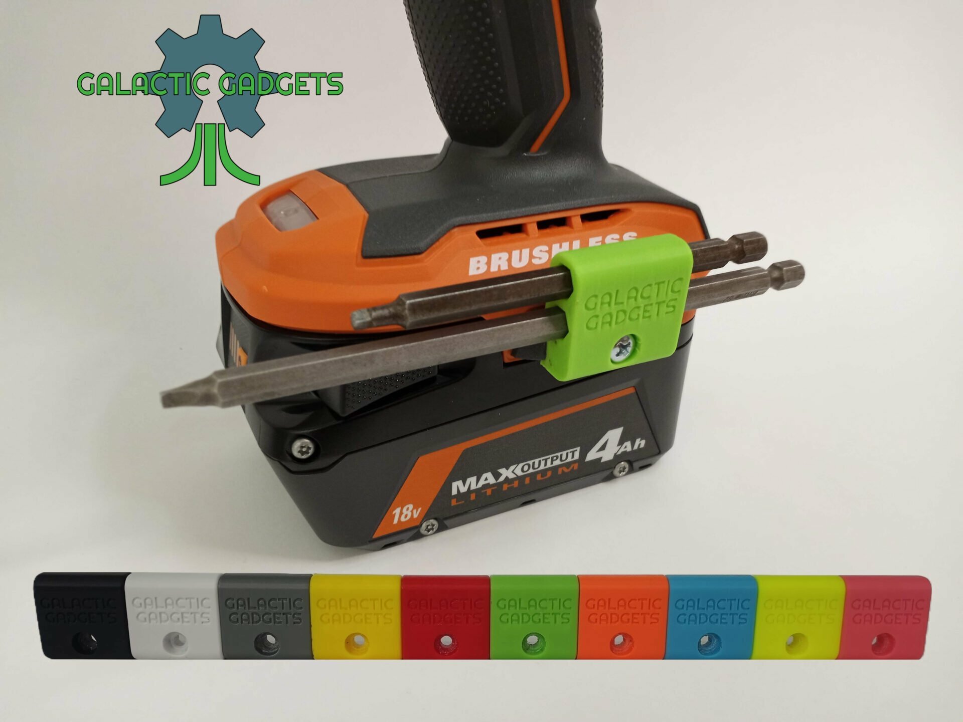 Heavy Duty Pass Thru Bit Holder for Rigid 18V Drills, Impact